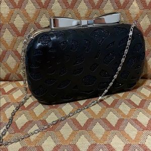 Elegant hard clutch purse